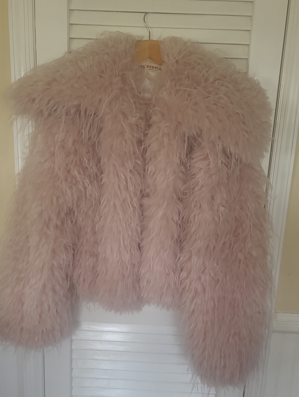 Free People Moonlight Faux Fur Coat ..Oversized And Super Soft - Picture 3 of 6